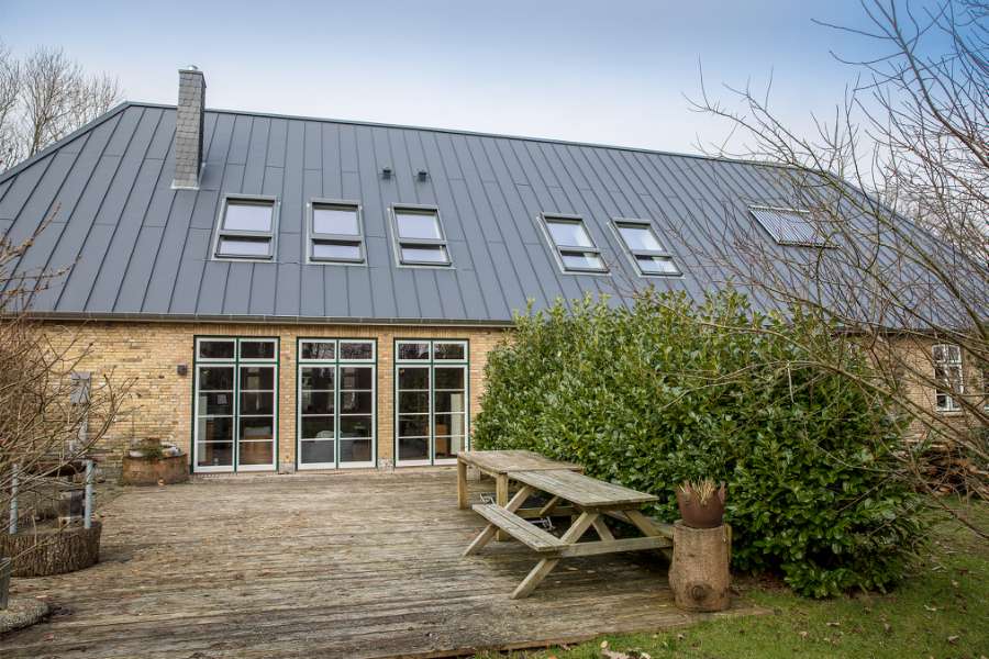 Vellykket resultat med<br>DS Nordic Klikfals på historisk bygning, Osterende 14, 24876 Hollingstedt